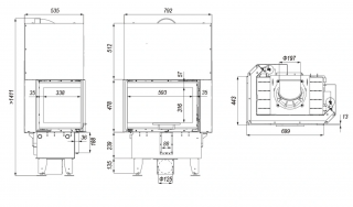 DEFRO HOME INTRA SM BL MINI G wymiary